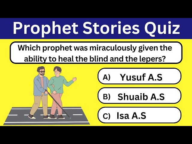 Prophet Stories Quiz || 25 Questions || No Music