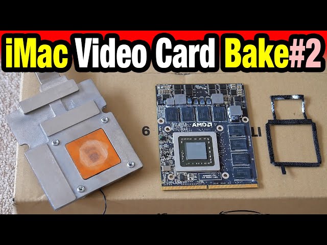 Late 2009 iMac 27" Video Card Repair — 4850 — 2nd Bake