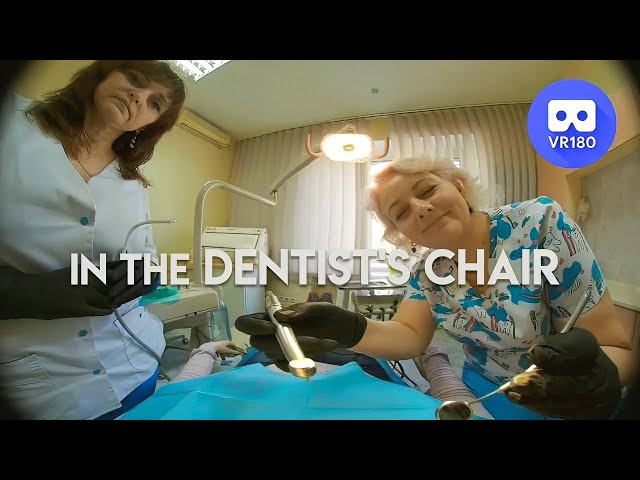 ASMR In the dentist's chair. Practice and overcome your fear! VR180 3D