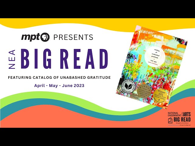 MPT's NEA Big Read Kick Off Event