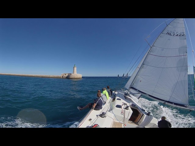 Middle Sea Race 2020 ELAN410 BAIT - race start