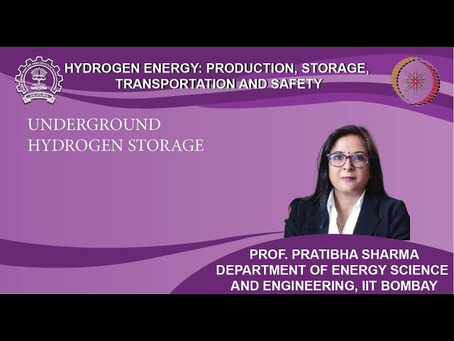 Lecture 32: Underground Hydrogen Storage