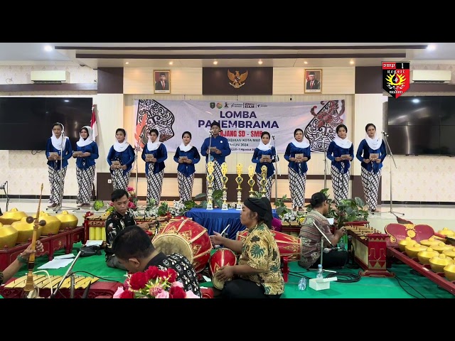 Juara 1 Lomba Panembrama jenjang SMP tingkat Kota Madiun Tahun 2024 SMP Negeri 1 Madiun