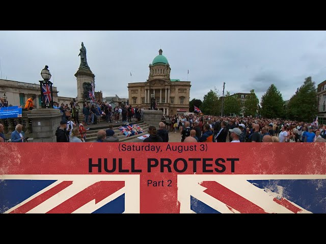 Hull Patriotic Protesters Part 2 360 Video