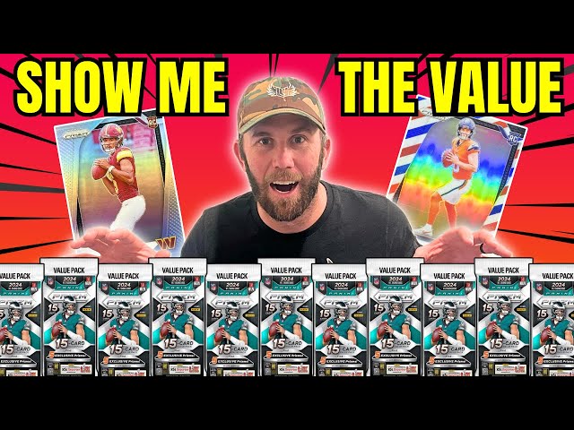 BEST 2024 PRIZM PRODUCT?! 2024 PRIZM FOOTBALL VALUE PACKS REVIEW