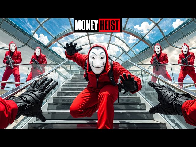 PARKOUR VS MONEY HEIST! 6 | BAD GUYS: No ESCAPE, POLICE Lock It Down (BELLA CIAO REMIX) | Epic POV