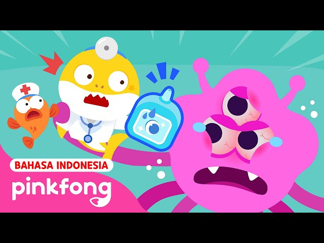 Aduh! Mataku Perih | Kartun Anak | Main Rumah Sakit | Baby Shark Indonesia