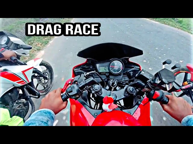 drag race Apache RTR 180 vs Yamaha R15 V2,||🔥#dragrace