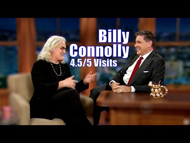 Billy Connolly - Two Scottish Stand Up Comedians Walk Into A Talkshow - 4.5/5 Visits In Chron. Order