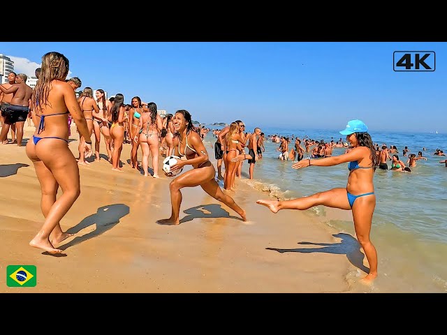 🇧🇷 Insane Ipanema Beach | Rio on a Scorching Sunny Day!