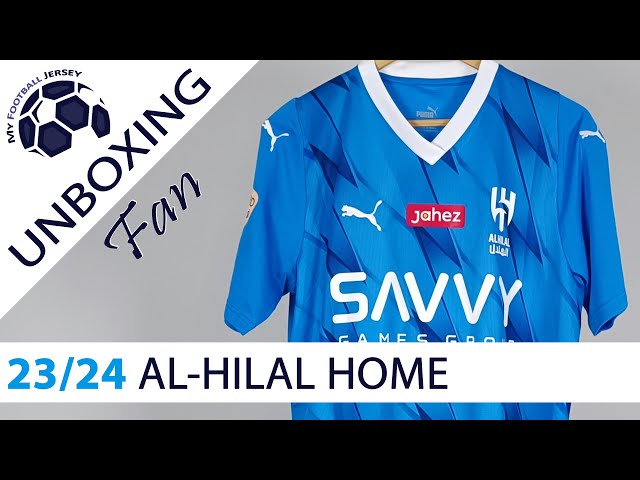 Al-Hilal Saudi Club Home Jersey 23/24 Neymar Jr (Kitgg) Fan Version Unboxing Review