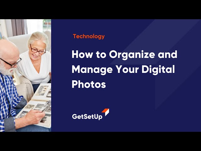 How to Organize and Manage Your Digital Photos, Classes designed for older adults