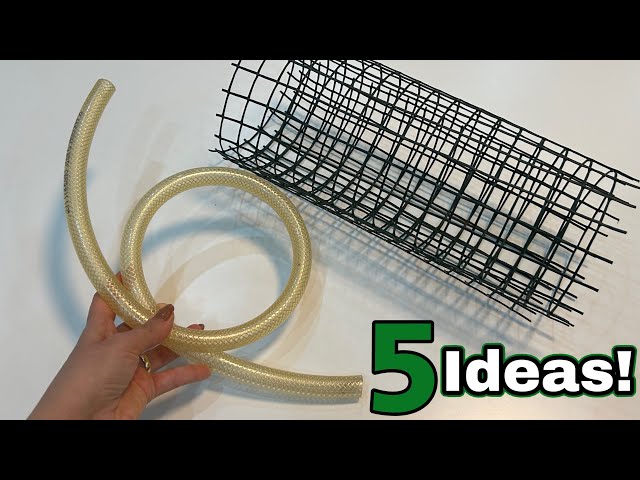 5 Genius DIY Ideas Using Garden Wire and Hose