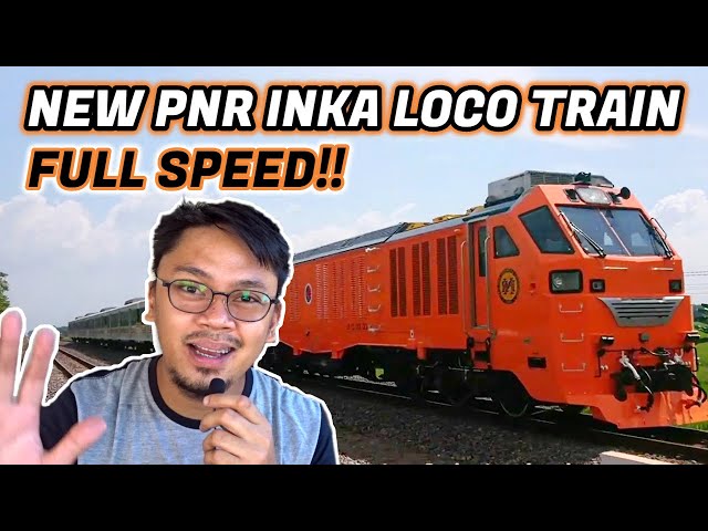 [Now Heading to Philippines] NEW PNR CC300 LOCOMOTIVE TRAIN BY PT. INKA TESTRUN