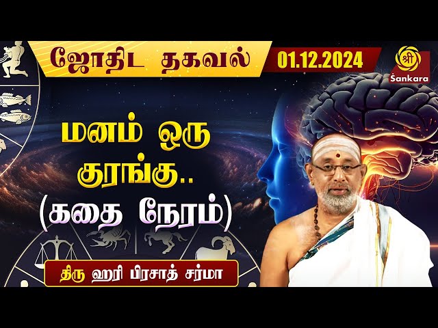 இன்றைய நாள் எப்படி இருக்கு ? | Hariprasad Sharma | Indhanaal 01 12 2024