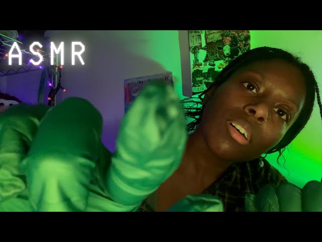 ASMR ~ Collecting Data on You 🧪(Alien roleplay, Gloves, Measuring your face, and Light triggers) 🛸