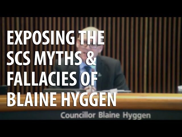 Exposing the SCS myths & fallacies of Blaine Hyggen