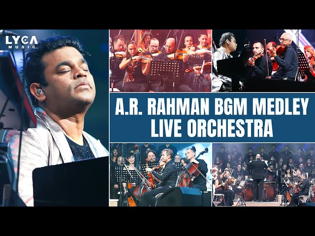 AR Rahman Medley by Live Orchestra GOOSEBUMPS Guaranteed!🔥Throwback🎵🎻Lyca Music