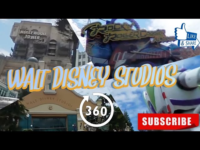 WALT DISNEY STUDIOS - 360° TOUR - DISNEYLAND PARIS - Avengers campus BEING BUILT