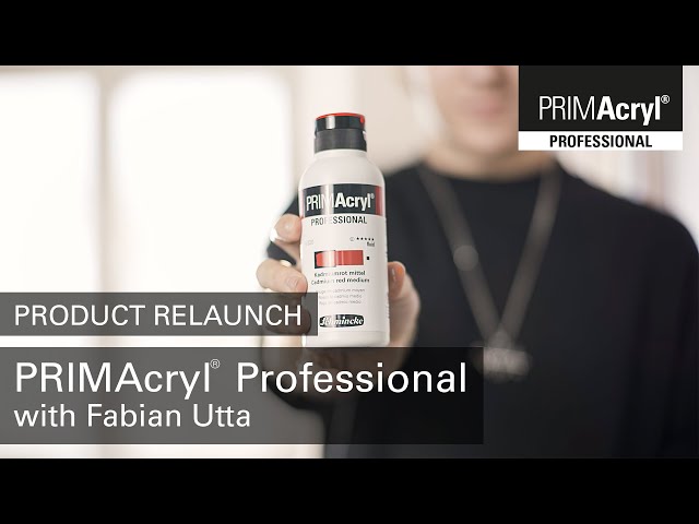 The NEW PRIMAcryl® Professional: Finest Artists' Acrylic with Fabian Utta