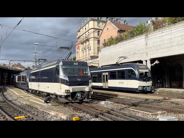 Suisse compilation MOB principalement sur la ligne Montreux Zweisimmen