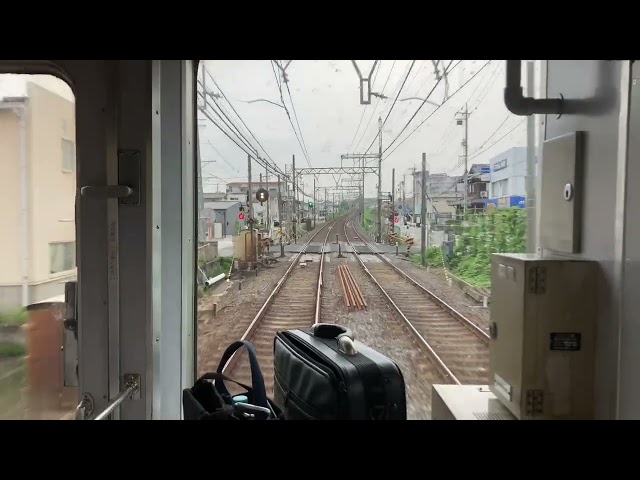 【Front view】Tsu-shimmachi Minamigaoka Express train  #train #shorts