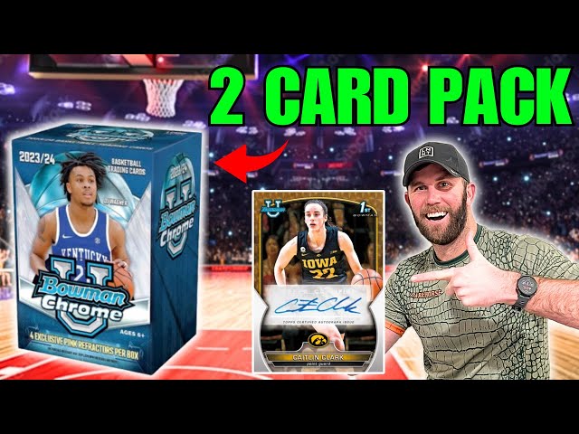 NEVER SEEN BEFORE! 2023-2024 BOWMAN CHROME U BASKETBALL REVIEW