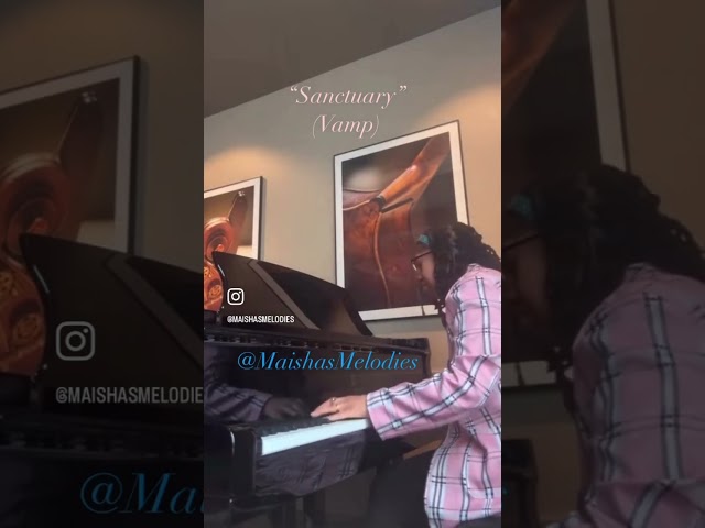 “Sanctuary” Original composition @maishasmelodies #tooblessedtobestressed #meditation  #worshipmusic