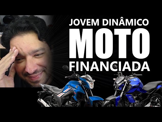 Jovem Dinâmico deseja comprar uma moto financiada - O que fazer? [Haojue DK160 | Yamaha FZ15]