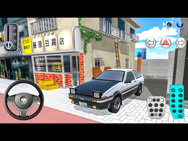 New Tofu Delivery Car Toyota AE86 & Tofu Shop - 3D Driving Class 2025 - ios android gameplay