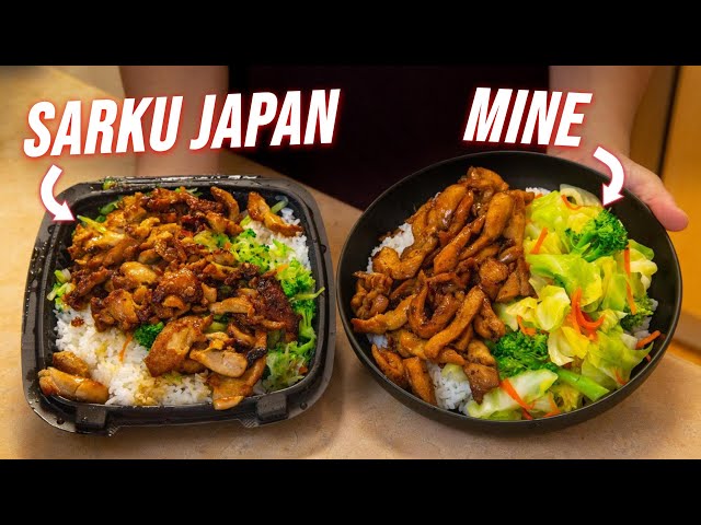 How to Make Sarku Japan Teriyaki Chicken At Home