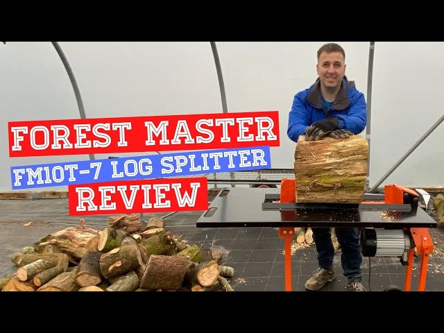 Forest Master FM10T-7 Heavy Duty Electric Log Splitter Review - Should You Buy One?