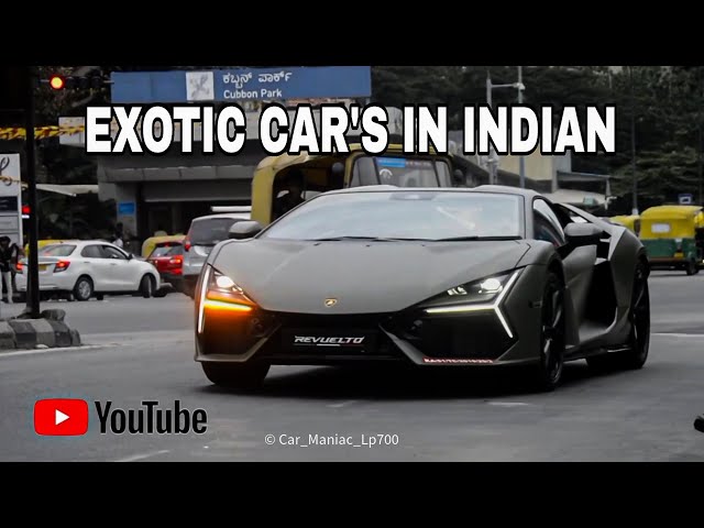 EXOTIC CAR'S IN INDIAN....||JANUARY 2025||#LAMBORGHINI #FERRARI #Porsche