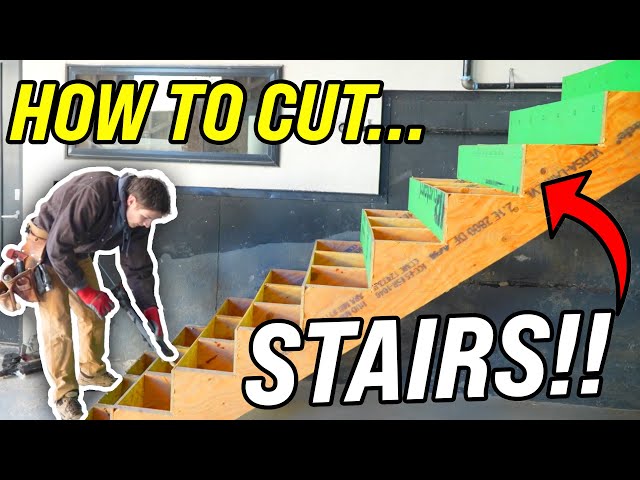 How to CUT Stairs 4X FASTER