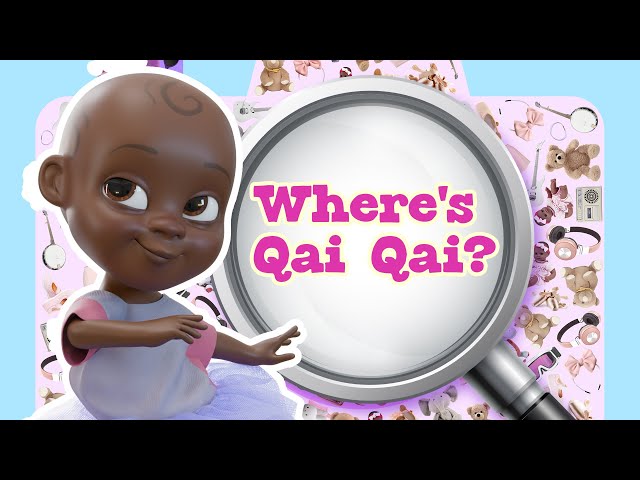 I Spy Game 🔎 - Where's Qai Qai?  | Qai Qai Cartoons & Videos for Kids | Games for Kids