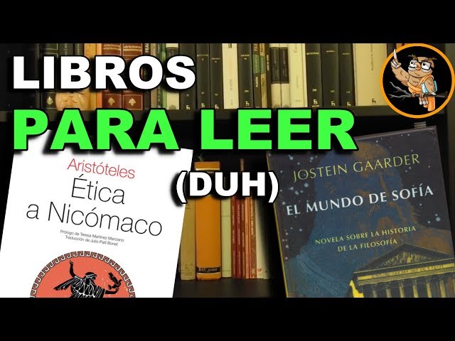 7+2 LIBROS DE FILOSOFÍA para EMPEZAR a leer 📚► *Míralo*