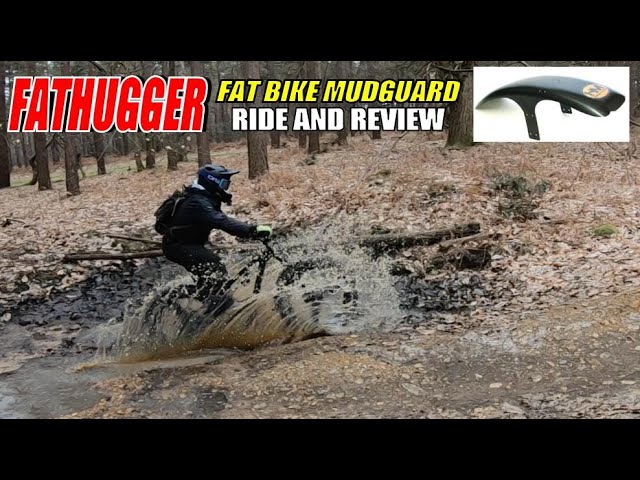 FATHUGGER Fat Bike Mudguard from MUDHUGGER - REVIEW