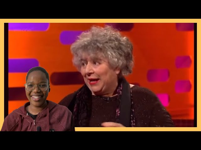 MIRIAM MARGOLYES “I’LL SUCK YOU OFF”| THE GRAHAM NORTON SHOW| REACTION