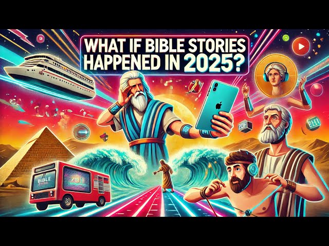 what if bible stories happened in 2025