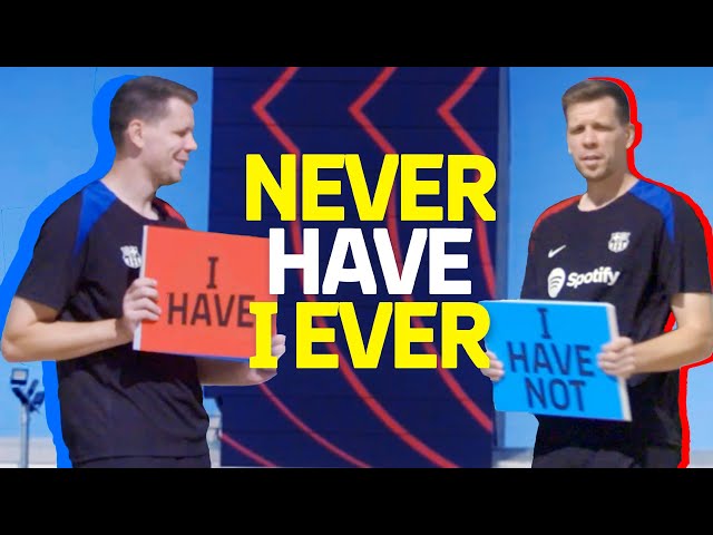 👀 NEVER HAVE I EVER... with WOJCIECH SZCZESNY 🔥 | FC Barcelona 🔵🔴