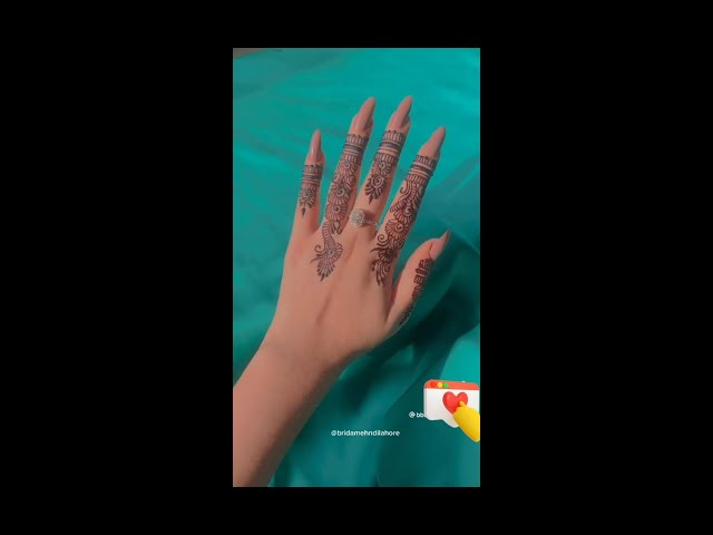 #best fingermehendi designs#simple and easy mehendidesigns#latest mehndi#viral#shorts#latestfinger🥰🥰