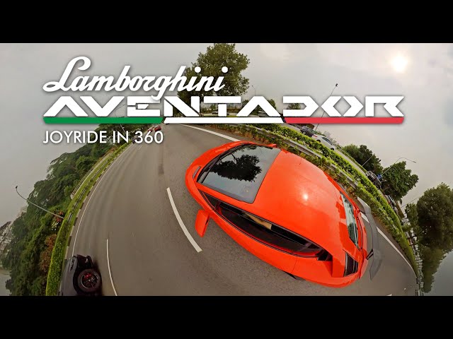 Joyride in a Lamborghini Aventador (360 Video)