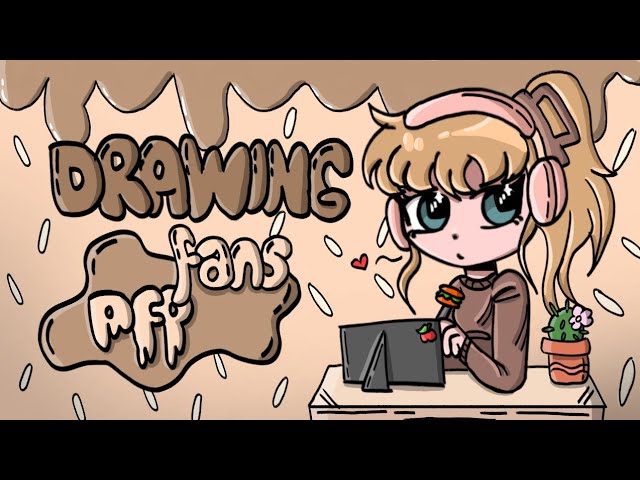 🔴LIVE|DRAWING FANS🌿🥥|MAPLEAPPLECRAFT🍎