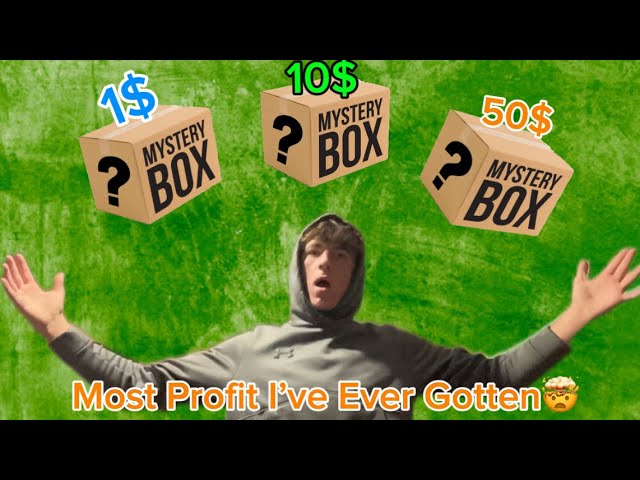 I Bought 3 EBay Mystery Boxes! (MOST PROFIT IVE EVER GOTTEN FROM MYSTERY BOXES. INSANE!)