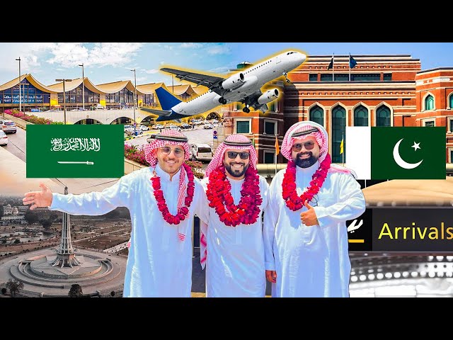 Saudis🇸🇦in Pakistan - Madina to Pakistan 🇵🇰 Lahore Day 01 | Full Enjoyment 😂