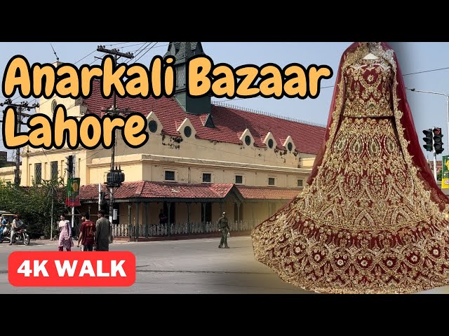 Anarkali Bazaar Lahore | Pakistan Incredible Walking Tour | 4k Walks | Ali ghazanfar Productions