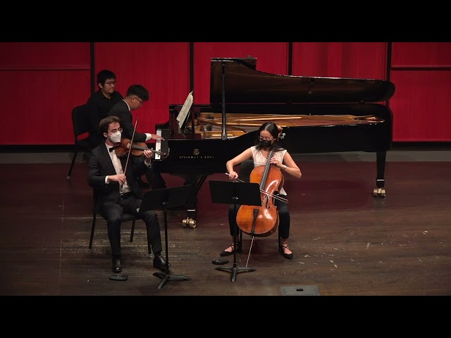 U of Iowa Chamber Music: Ravel - Piano Trio in A minor, I. Modéré