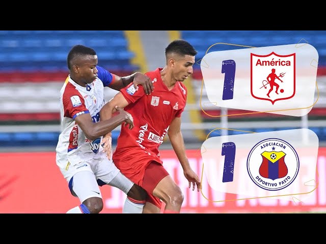 America de Cali 1 - 1 Deportivo Pasto  ⚽ LIGA BETPLAY ⭐ LIGA COLOMBIANA (CC 3.0) - RADIO