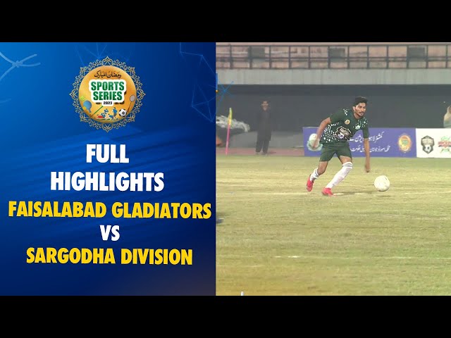 Full Highlights | Faisalabad Gladiators vs Sargodha Division | First Semi Final | M1A1T