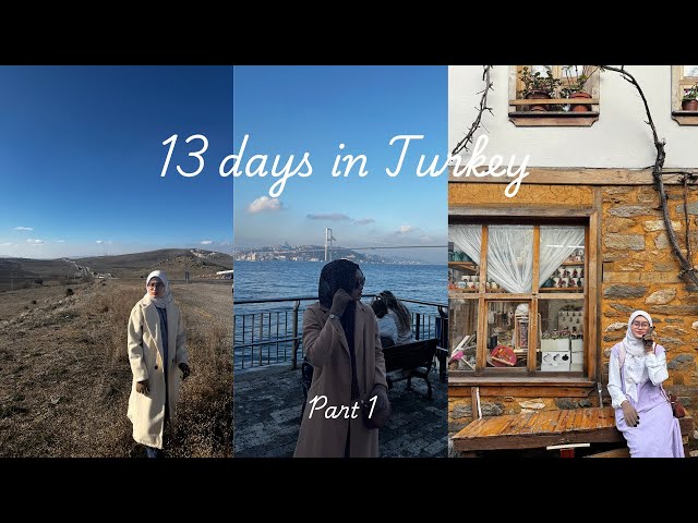 13 Days Turkey intinerary | First Time in Turkey! 💖part 1